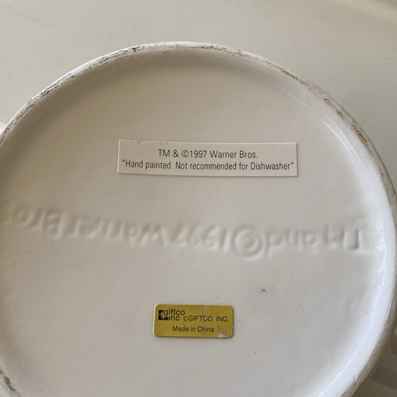Warner Bros. 90’s Tweety Bird Ceramic Teapot Collectible - Vintage - Picture 8 of 11